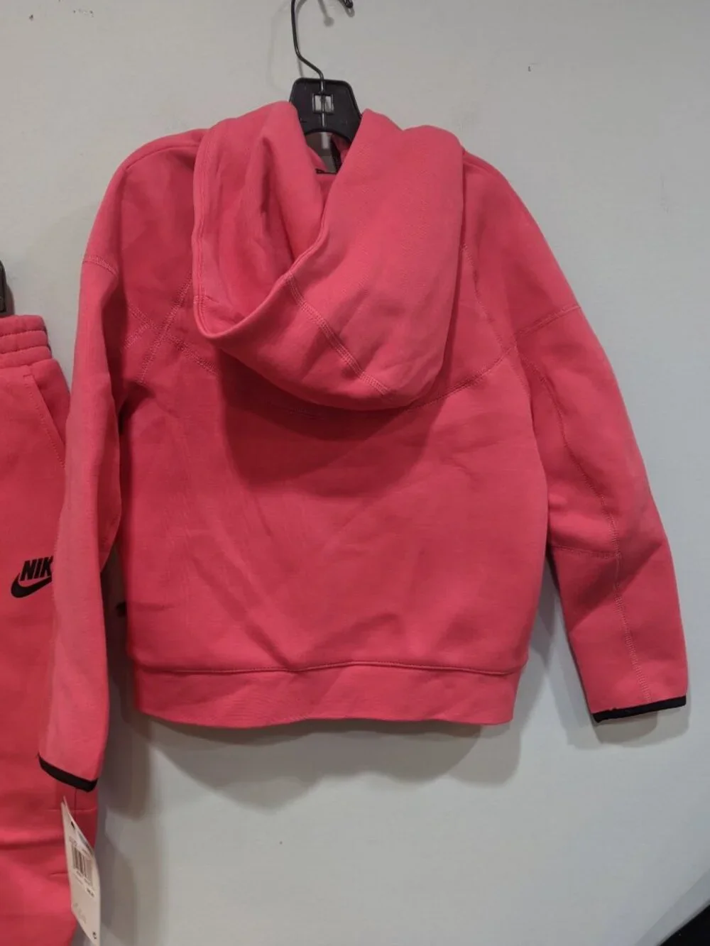 Nike Tech Girls 2 Piece Set Full-Zip Set Aster Pink Size 6X NEW WITH TAGS! - Picture 6 of 12